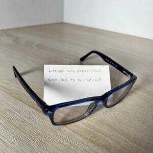 Ray-Ban Kids Eyeglasses RB1531 3647 Rectangular Blue Gray 48-16-130 Frames Only